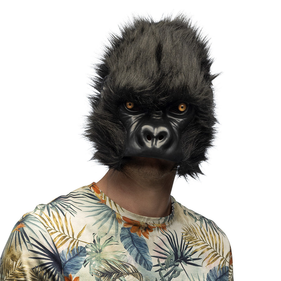 Boland pluchen halfmasker Gorilla