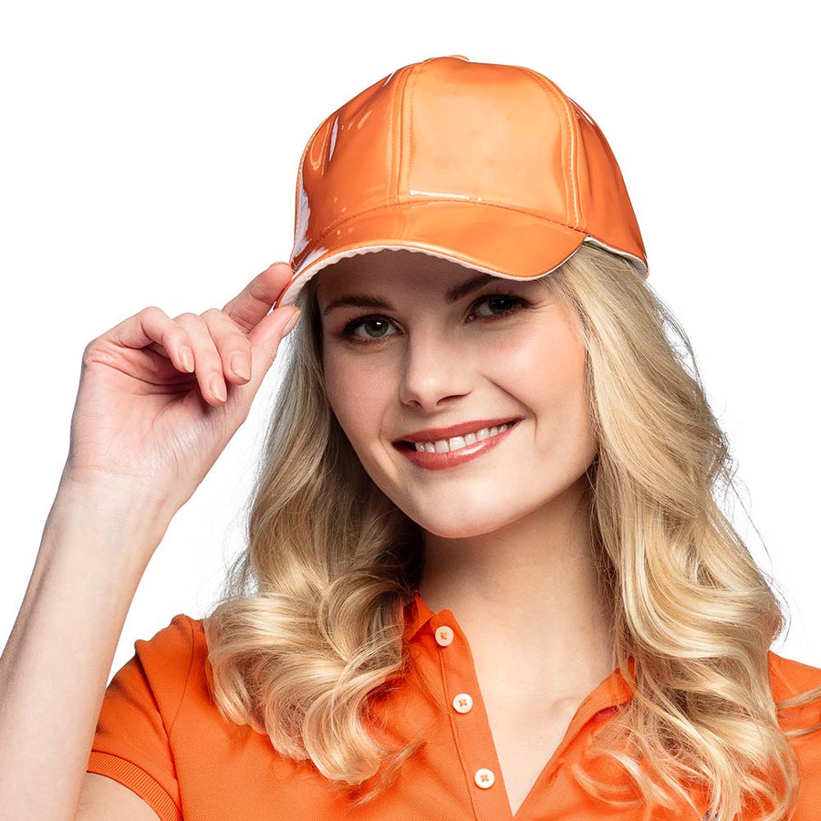 Boland pet Holo oranje (verstelbaar)
