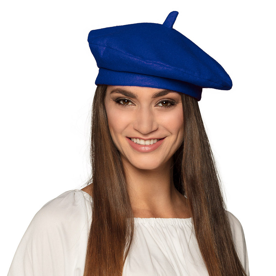Boland baret Frankrijk blauw