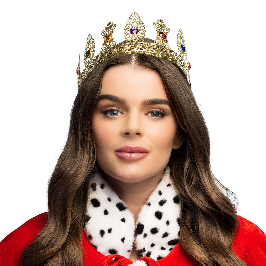 Boland metalen kroon Royal queen