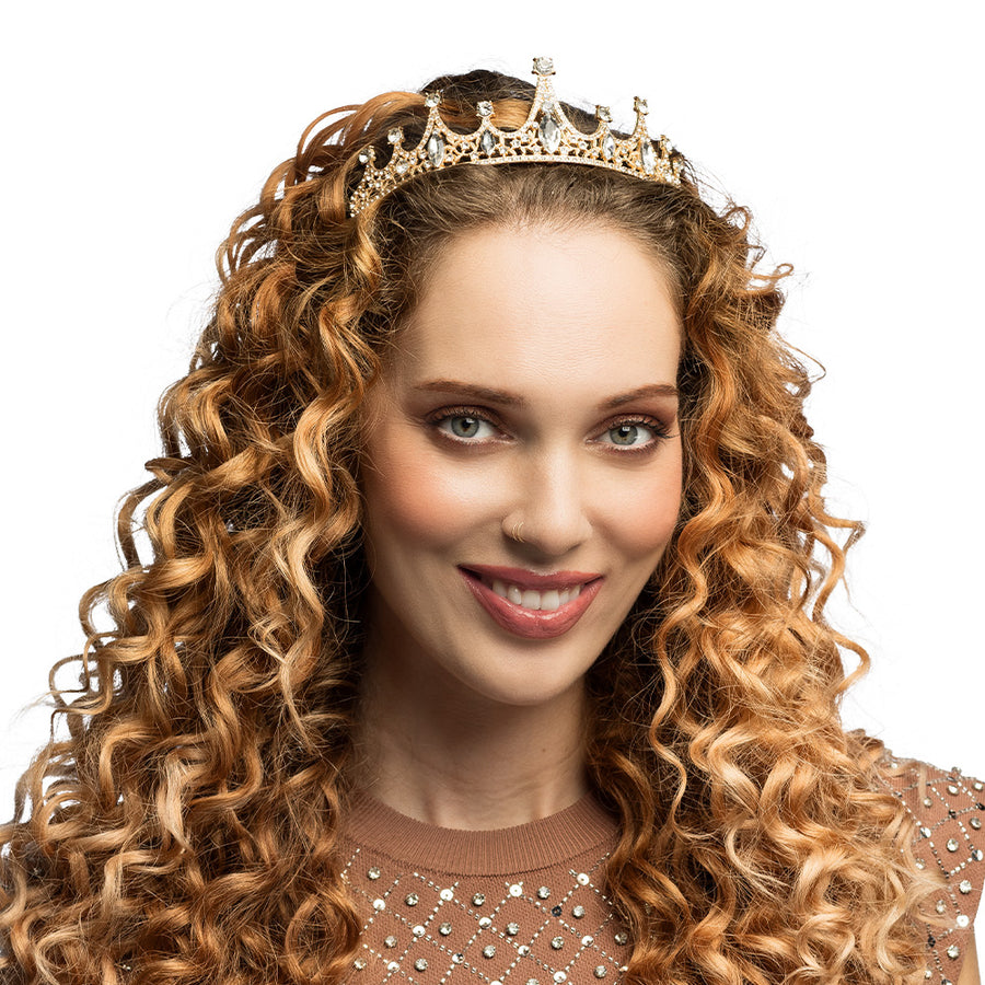 Boland metalen tiara Royal Julia