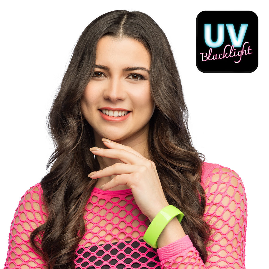 Boland armband Vivid neongroen