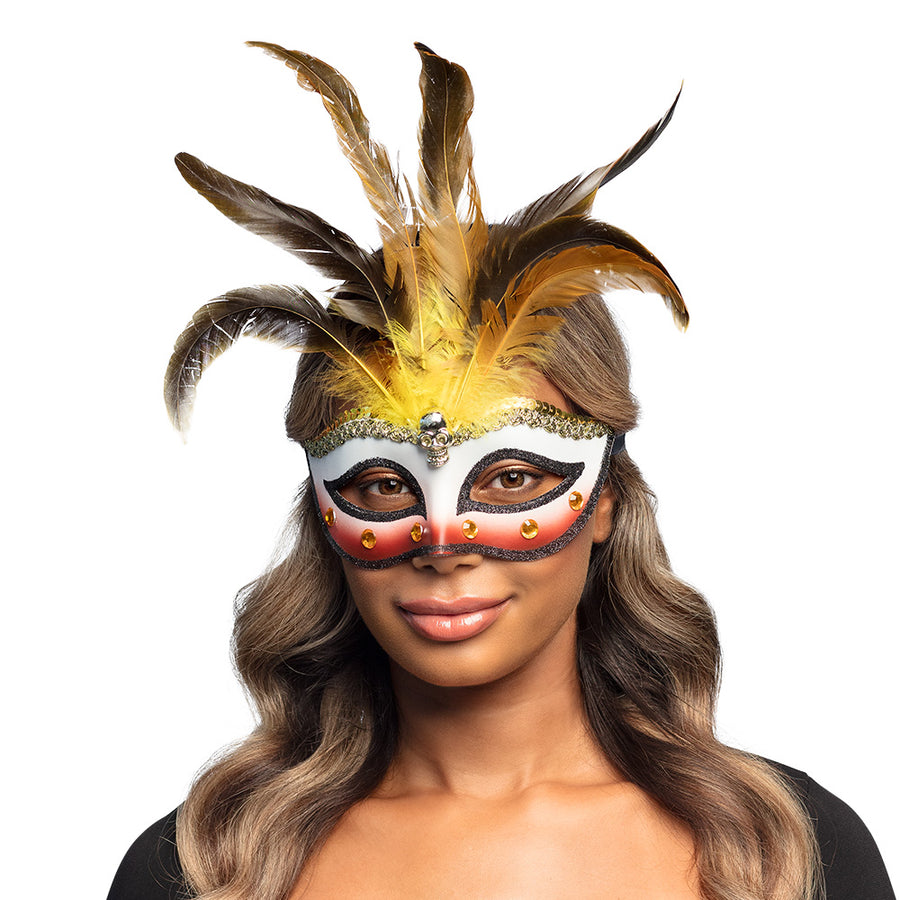 Boland oogmasker Voodoo conjurer