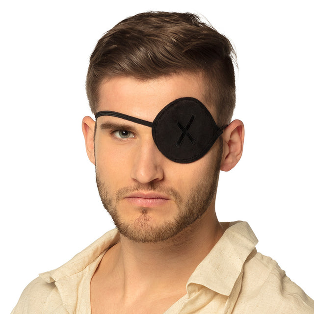 Boland piratenooglapje deluxe