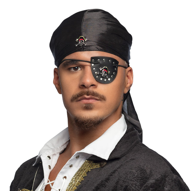 Boland set Pirate master (bandana en ooglapje)