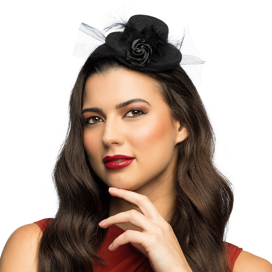 Boland haaraccessoire Nicolette zwart