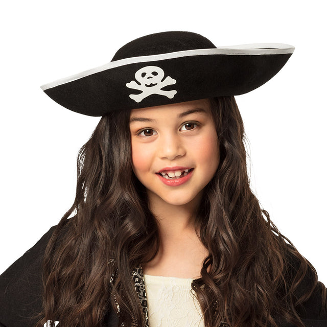 Boland piratenhoed kind Kapitein