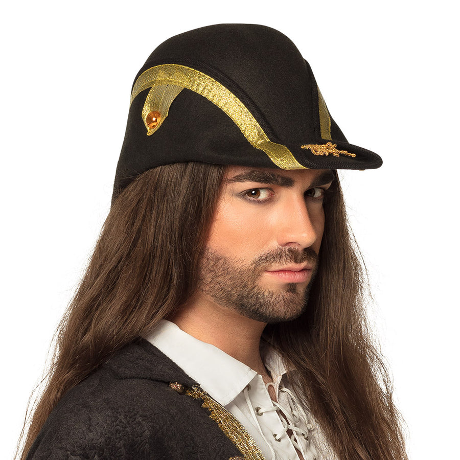 Boland piratenhoed Admiraal Bicorne