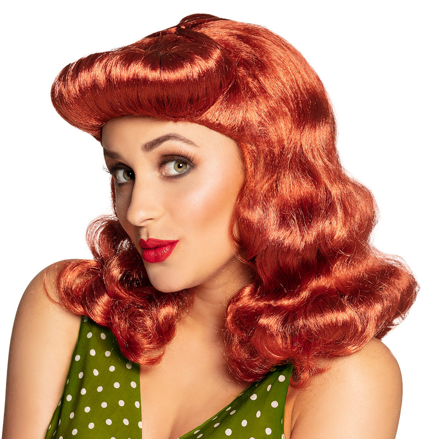 Boland pruik Pin-up
