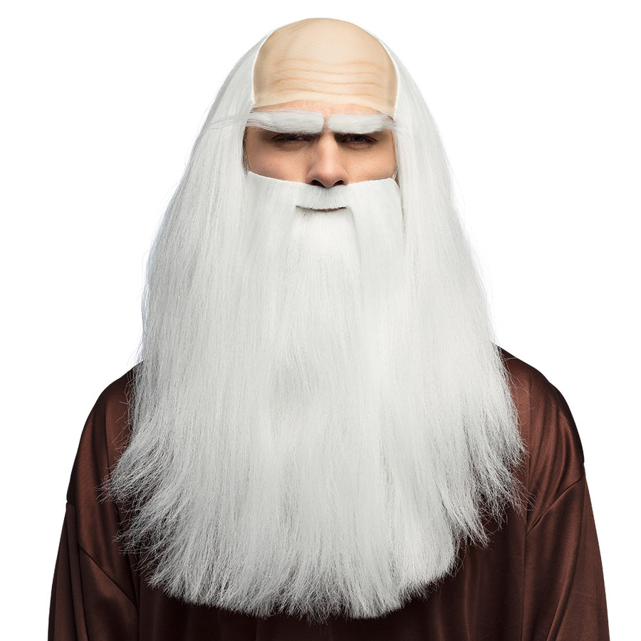 Boland pruik Wise man