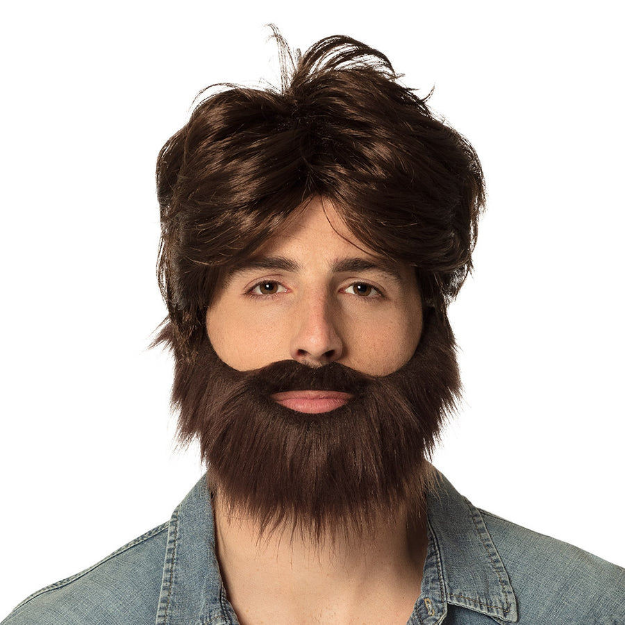 Boland pruik Dude met baard