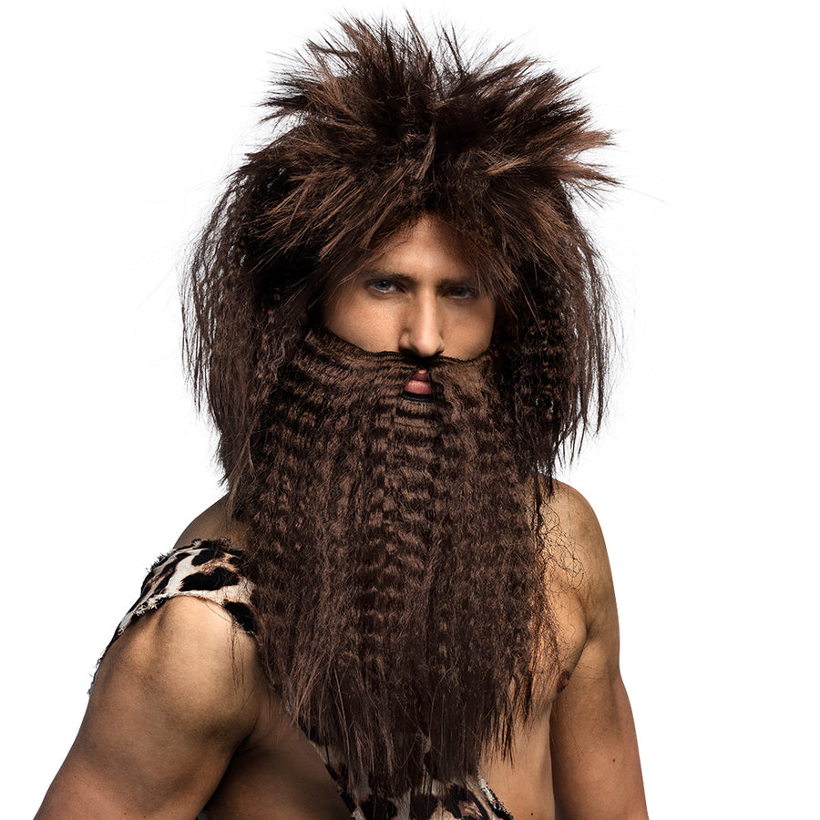 Boland pruik Holbewoner met baard
