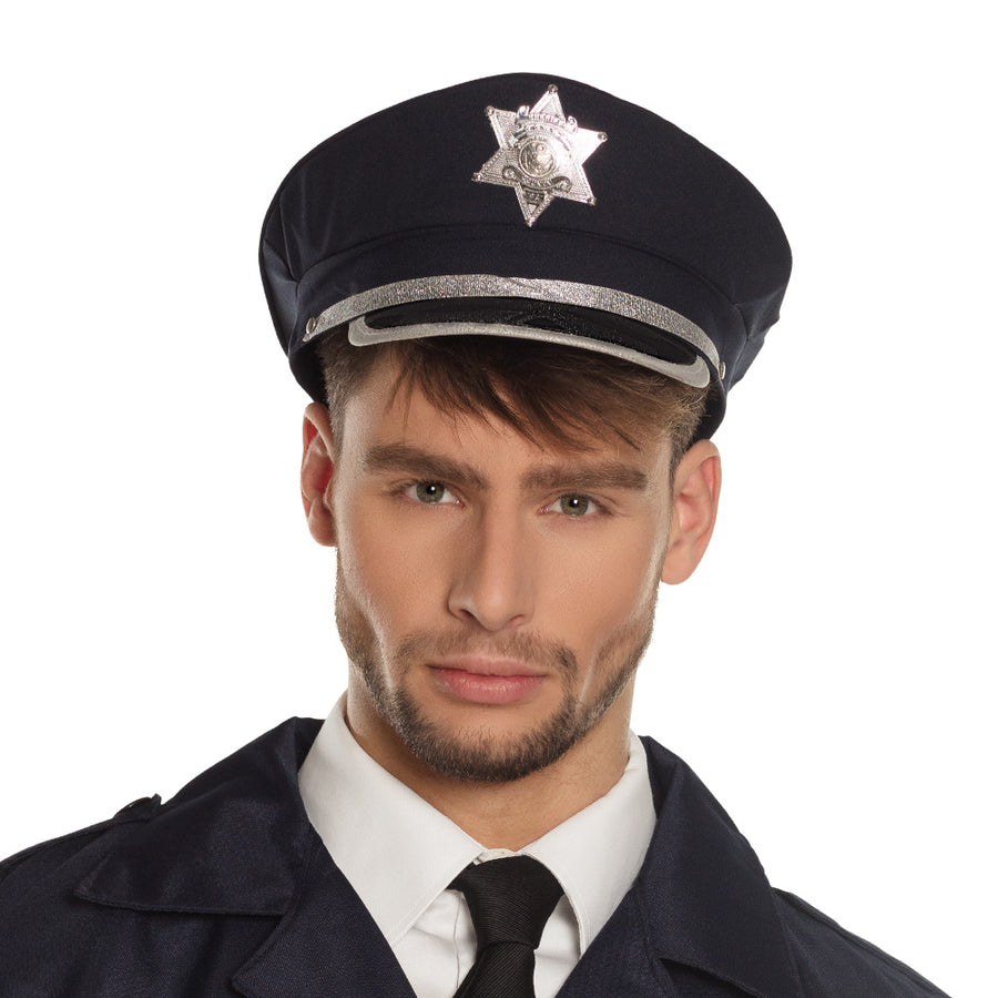 Boland pet Politieagent (verstelbaar)