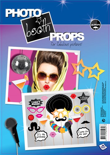 Photobooth props - 20 stuks - Party
