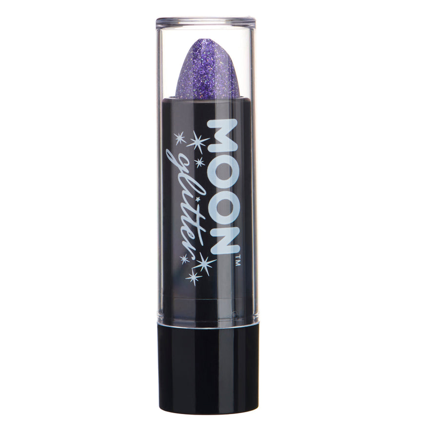 Moon Creations Holografische glitterlipstick paars - 4,2 gram