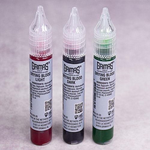 Grimas Opdrogend kunstbloed groen - 10 ml - voorbeeld 7