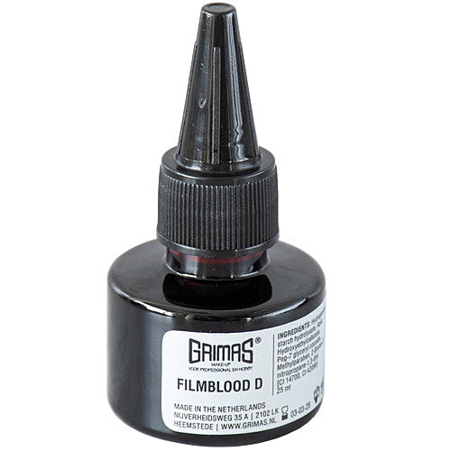 Grimas Filmbloed D donkerrood - 25 ml - voorbeeld 1