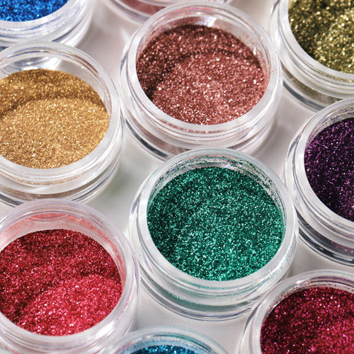 Grimas Cosmetische glitter Bio fuchsia 054 - 5 ml - voorbeeld 7