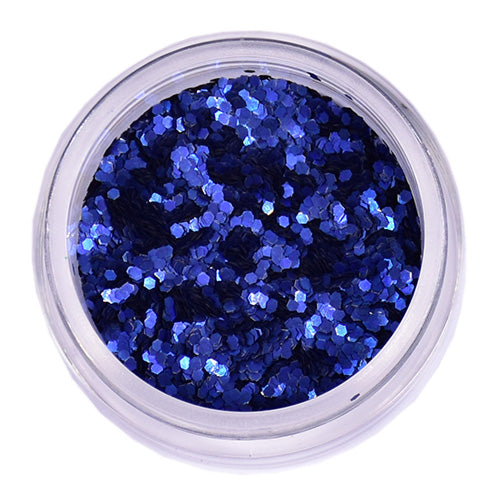 Grimas Cosmetische glitter Bio blauw L031 - 5 ml - voorbeeld 1