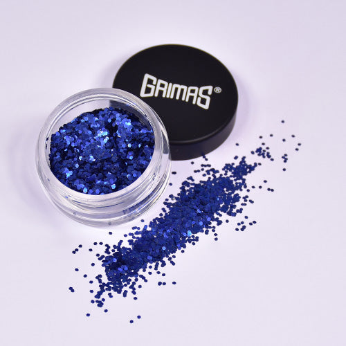 Grimas Cosmetische glitter Bio blauw L031 - 5 ml - voorbeeld 2