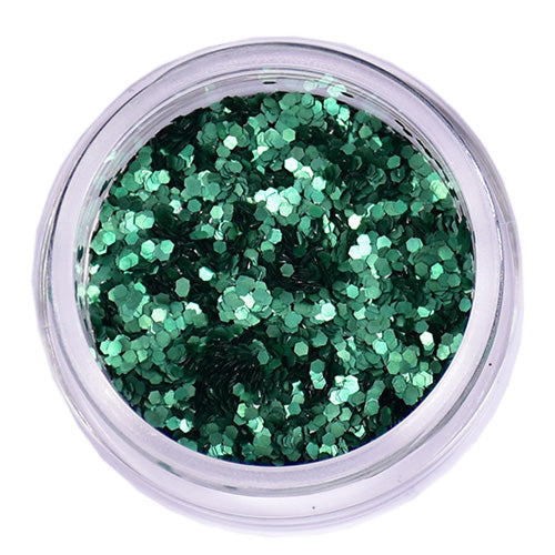 Grimas Cosmetische glitter Bio groen L041 - 5 ml - voorbeeld 1