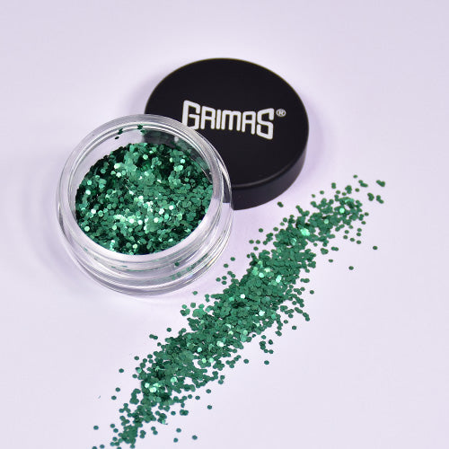 Grimas Cosmetische glitter Bio groen L041 - 5 ml - voorbeeld 2