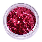 Grimas Cosmetische glitter Bio rood L050 - 5 ml - voorbeeld 1