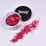 Grimas Cosmetische glitter Bio rood L050 - 5 ml - voorbeeld 2