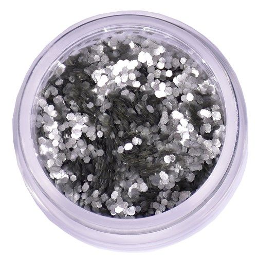 Grimas Cosmetische glitter Bio zilver L071 - 5 ml