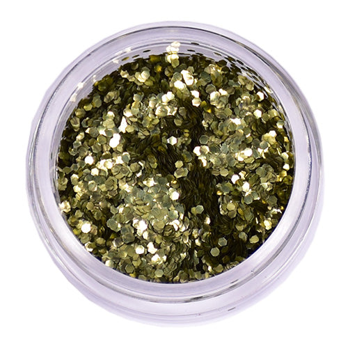 Grimas Cosmetische glitter Bio goud L072 - 5 ml - voorbeeld 1