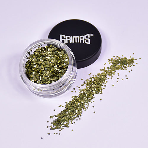 Grimas Cosmetische glitter Bio goud L072 - 5 ml - voorbeeld 2