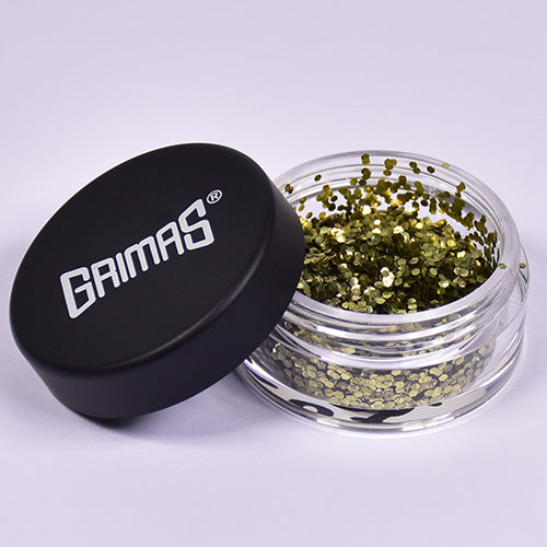 Grimas Cosmetische glitter Bio goud L072 - 5 ml - voorbeeld 3