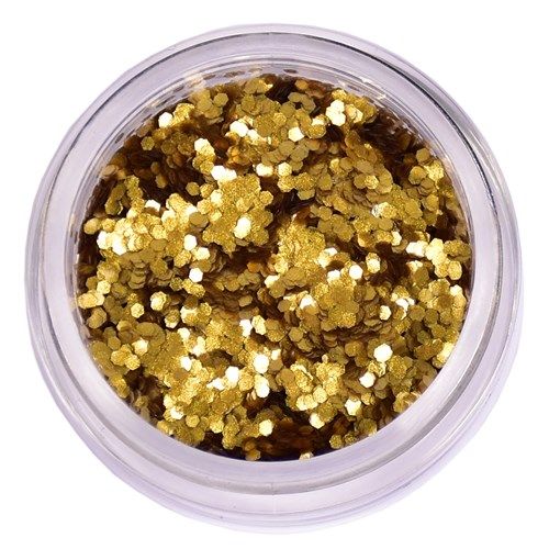 Grimas Cosmetische glitter Bio donkergoud L073 - 5 ml