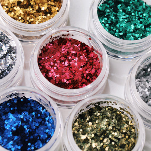 Grimas Cosmetische glitter Bio donkergoud L073 - 5 ml - voorbeeld 7