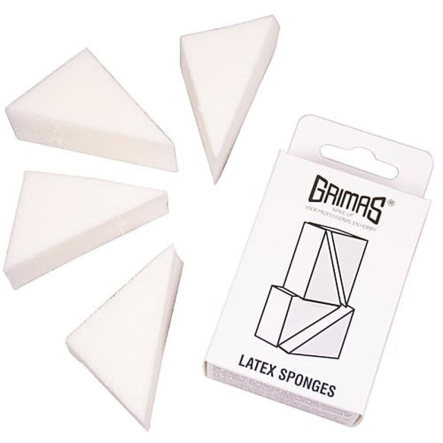 Grimas Latex schminksponsjes - 4 stuks