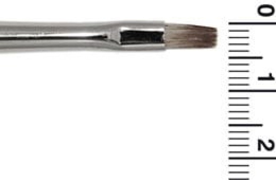 Grimas Schminkpenseel Imitatie Mangoeste Plat IMP4