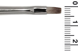 Grimas Schminkpenseel Imitatie Mangoeste Plat IMP4 - voorbeeld 1
