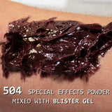 Grimas Specialeffectpoeder donkerrood 504 - 6 gram - voorbeeld 6