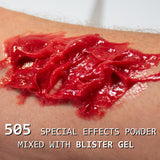 Grimas Specialeffectpoeder rood 505 - 6 gram - voorbeeld 6