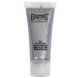 Grimas Glittergel Shimmer Gel zilver 710 - 8 ml - voorbeeld 1