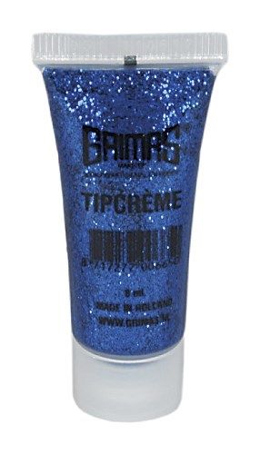 Grimas Glittergel Tipcrème blauw 031 - 8 ml