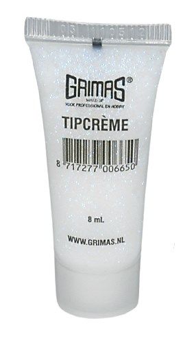 Grimas Glittergel Tipcrème parelmoer blauw 03 - 8 ml