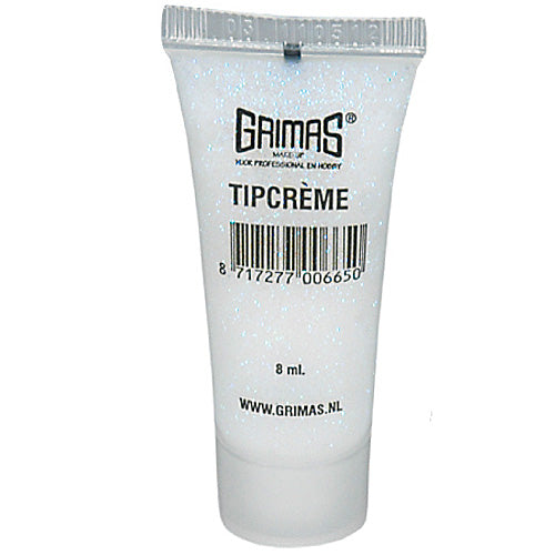 Grimas Glittergel Tipcrème parelmoer blauw 03 - 8 ml - voorbeeld 1