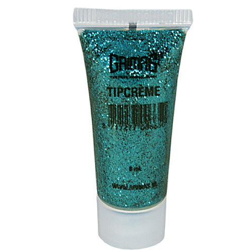 Grimas Glittergel Tipcrème pastelgroen 042 - 8 ml - voorbeeld 1