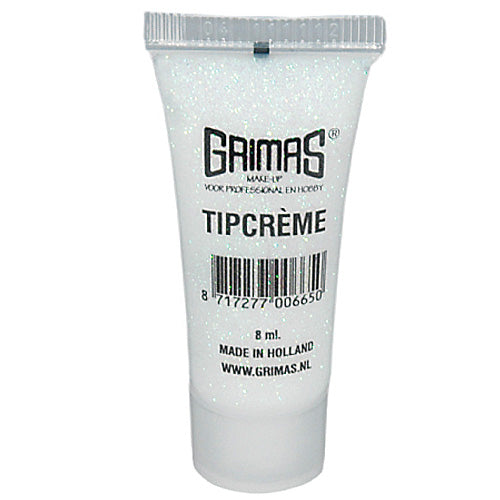 Grimas Glittergel Tipcrème parelmoer groen 04 - 8 ml - voorbeeld 1