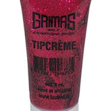 Grimas Glittergel Tipcrème rood 051 - 8 ml