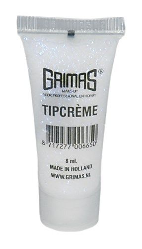 Grimas Glittergel Tipcrème parelmoer paars 06 - 8 ml