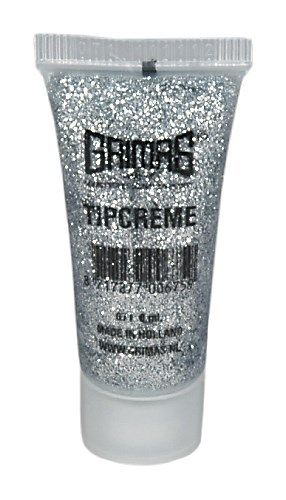 Grimas Glittergel Tipcrème zilver 071 - 8 ml