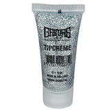 Grimas Glittergel Tipcrème zilver 071 - 8 ml - voorbeeld 1