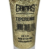 Grimas Glittergel Tipcrème goud 072 - 8 ml